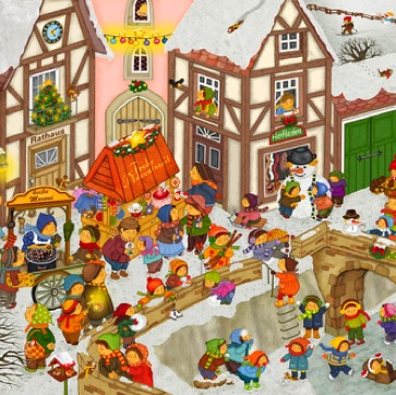 Mein Dorf im Winter
Suche Toddy, das kleine Eichhörnchen Mein Dorf im Winter
Suche Toddy, das kleine Eichhörnchen