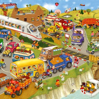 Wimmelsuchbild/ Zeitschrift Rätselschule/ Kelter Verlag Wimmelsuchbild/ Zeitschrift Rätselschule/ Kelter Verlag