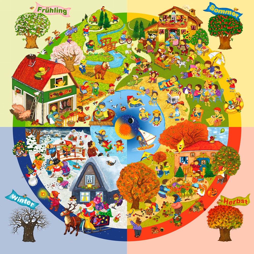 Illustration Kinderbuch Wimmelbilder | Marion Krätschmer